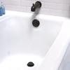 Keeney Mfg Foot Lok Stop Style Bath Drain, Venetian Bronze K630PVCVB